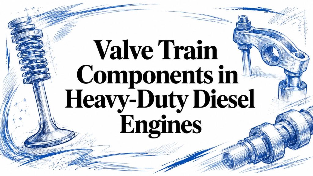 valve train components engine parts