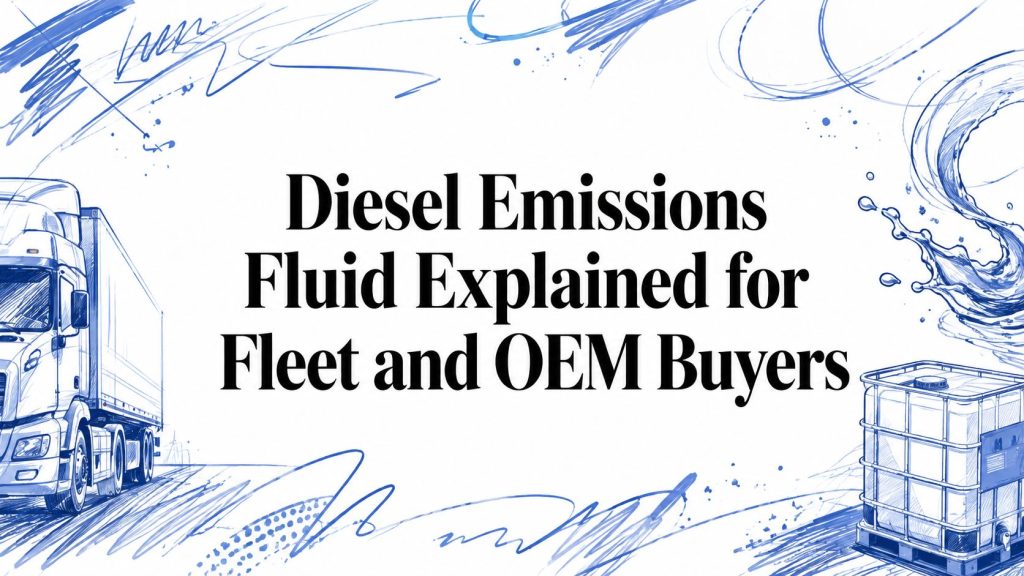 diesel emissions fluid truck container